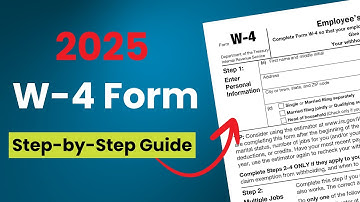 How to Fill Out Your W-4 Tax Form (IRS Guide)