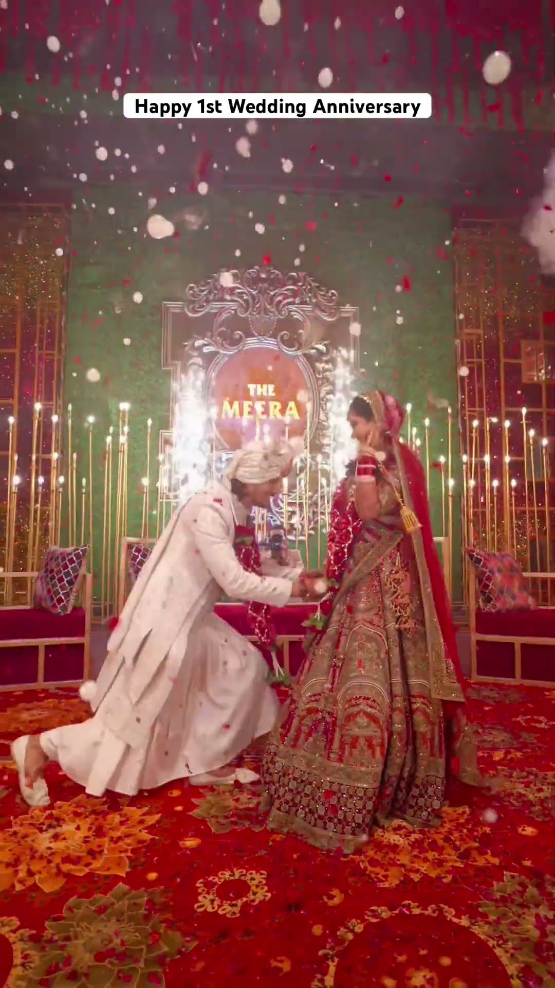Happy 1st Wedding Anniversary #love #pjdivya