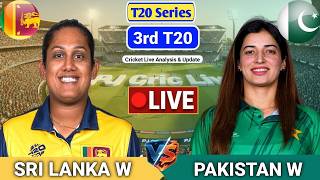 Sri Lanka Women Vs Pakistan Women 3rd T20 Match | Live Score Analysis & Discussion | SLW vs PAKW screenshot 1