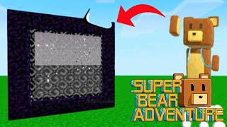 HOW TO MAKE A BAREEN PORTAL (Super Bear Adventure) - MINECRAFT