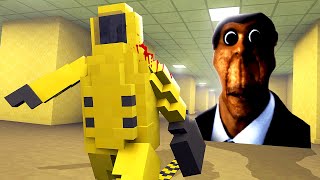 OBUNGA is After Me in the Backrooms - Teardown Mods Gameplay