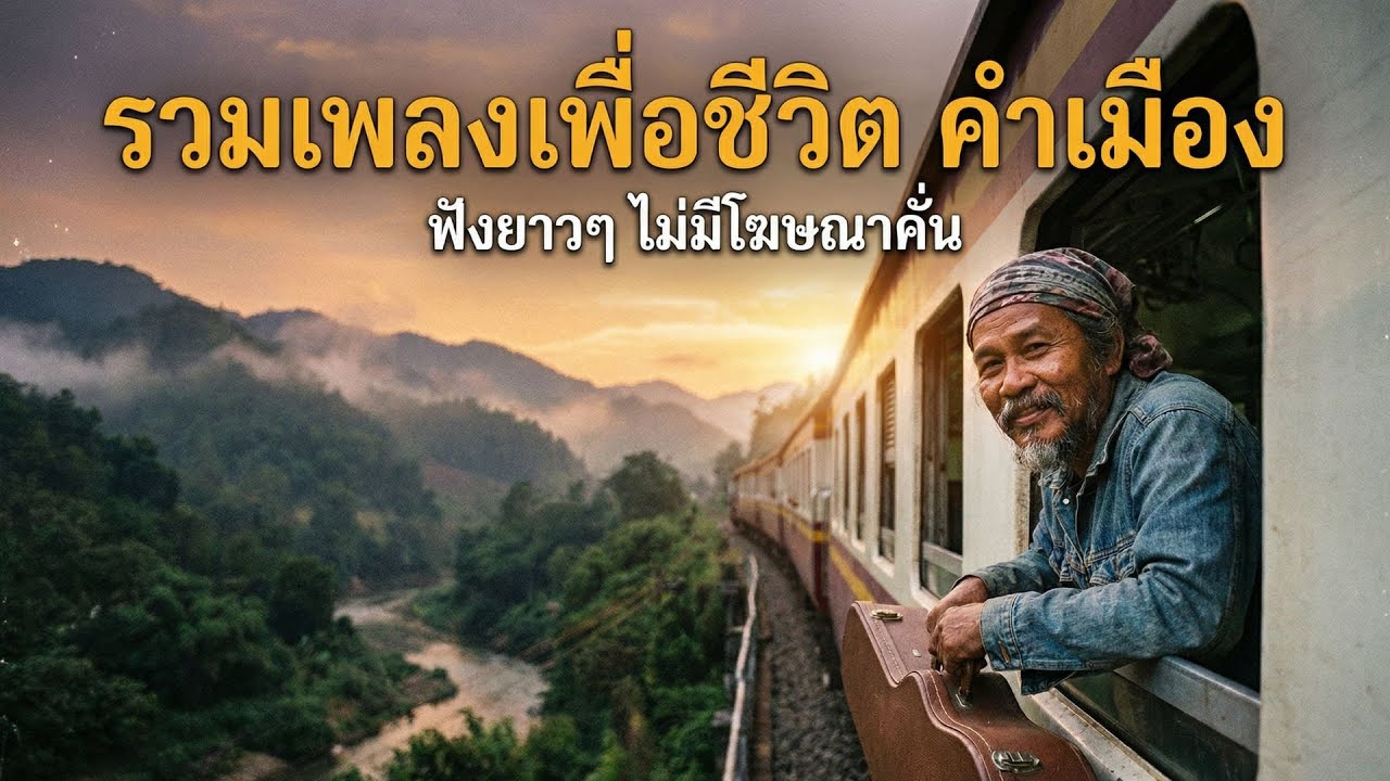 รวมเพลงเพื่อชีวิต-คำเมืองเพราะๆ【LONGPLAY】ใหม่ล่าสุด ฟังเพลินยาวๆไม่มีโฆษณาคั่นบ่อย