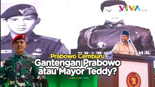 Lagi Pidato, Prabowo Cemburu Gegara Mayor Teddy! Riuh Penonton Pecah