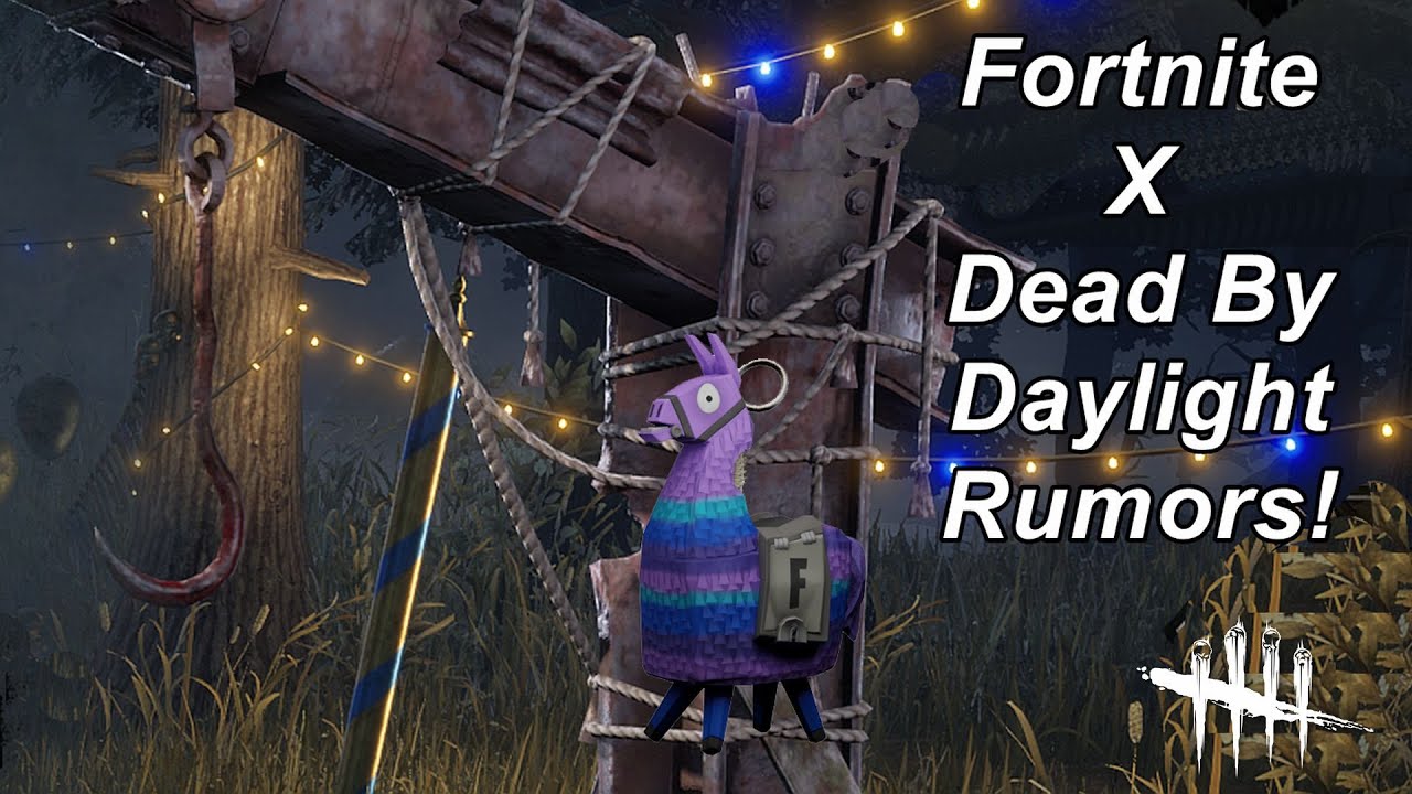 Dead By Daylight Fortnite X DBD Crossover Rumors! Fortnite Llama charm