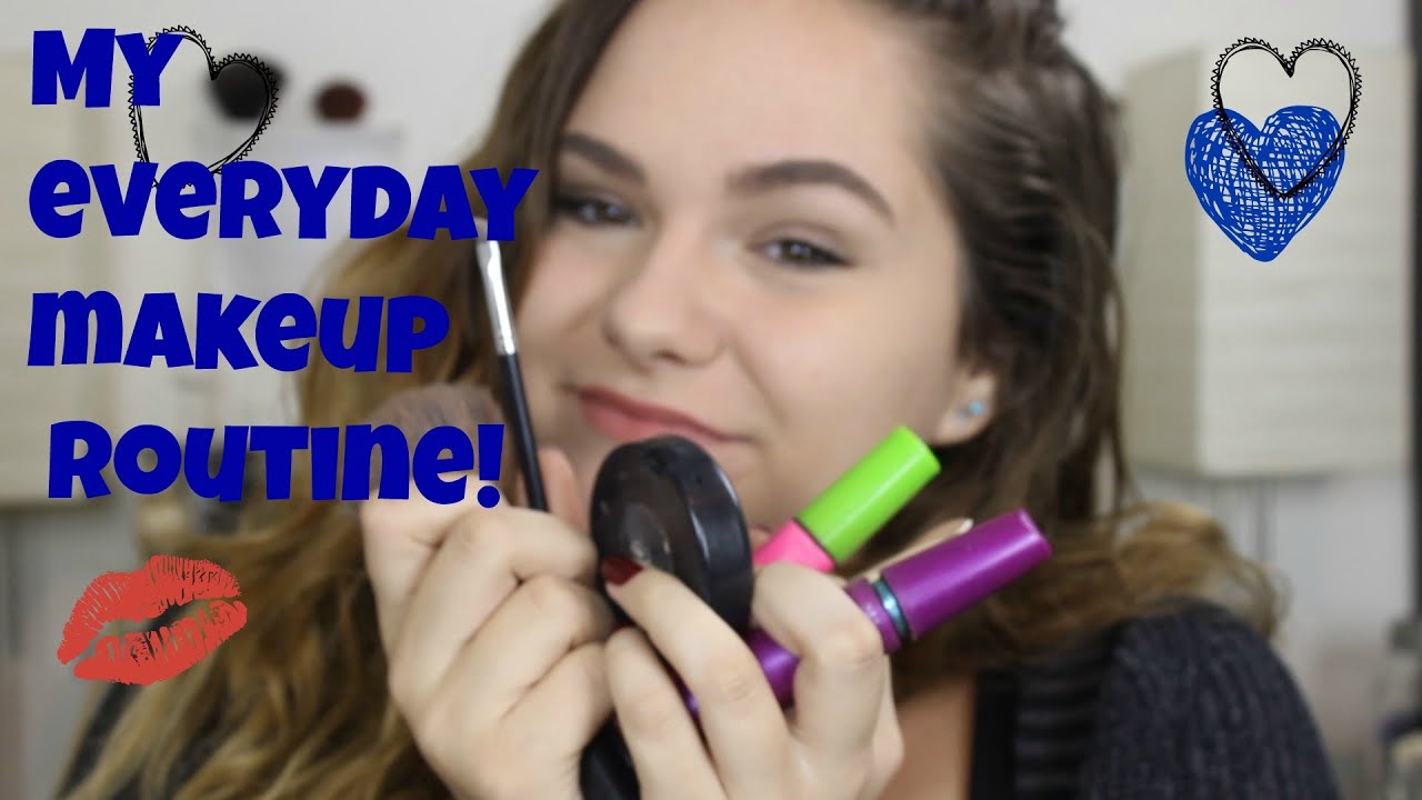 My Everyday Makeup Routine! Super Simple and Easy! - YouTube