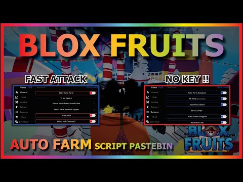 BLOX FRUITS Script Pastebin 2023 UPDATE 19 AUTO FARM, SMOOTH, AUTO RAID