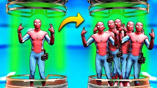 Spiderman CLONES New Avengers ARMY In Boneworks Mods VR!