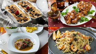 ALMOST 10 HOURS ASMR CHRISTMAS EVE DINNER COOKING🎄 | NO MUSIC NO TALKING