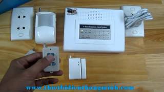 Thiết bị chống trộm gọi báo qua điện thoại KS-258B2