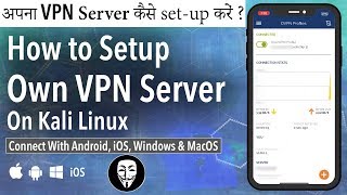 Watch advance video tutorials- please visit
https://www.techchip.net/products/ in this tutorial i will show that
how to install & setup own vpn server on kal...