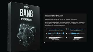 BANG - Hip Hop Drum Kit | Free Download | Cymatics Free Sample Pack 2023