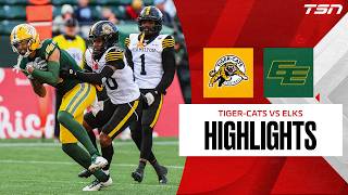 CFL WEEK 17: Hamilton Tiger-Cats vs. Edmonton Elks | Full Highlights