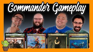 Belbe VS Veyran VS Kamahl/Jeska VS Akiri/Thrasios | Spike Feeders Commander Gameplay