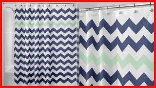Great product -  iDesign Fabric Chevron Shower Curtain for Master, Guest, Kids', College Dorm Bathro