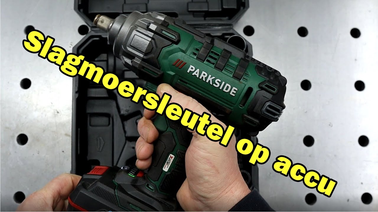 serie Terminologie matchmaker De Parkside 20 Volt accu slagmoersleutel van de Lidl unboxing en eerste  indruk. - YouTube