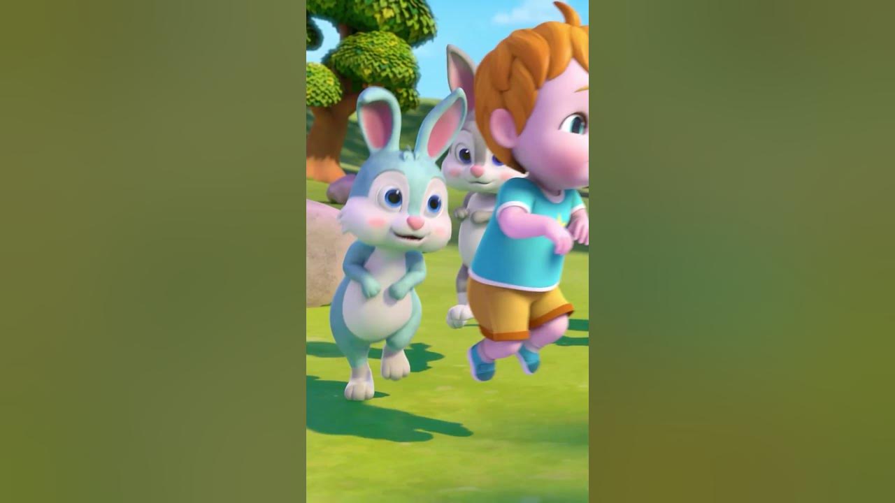 Hop Little Bunnies Hop Hop Hop | Nursery Rhymes & Kids Songs | NuNu Tv #childrensongs #toddlersongs