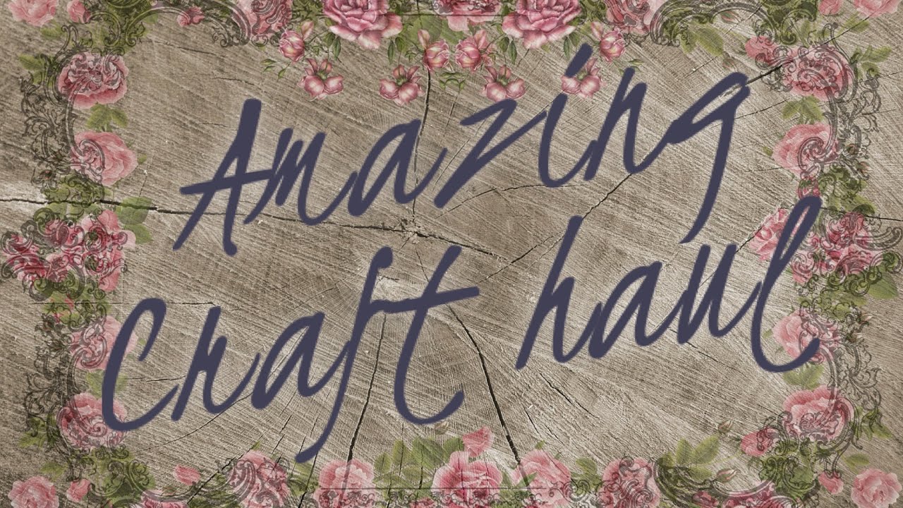 🌺 Craft Kit from @AndreatheCumbrianCrafter 🌺 #crafthaul #shabbychicstyle #journaling #scrapbook