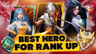 TOP BEST HEROES TO SOLO RANK UP TO MYTHICAL IMMORTAL (SEASON 38) | MOBILE LEGENDS