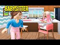 Babysitter Took Care Of Me.. She Was MEAN! (Roblox Bloxburg)