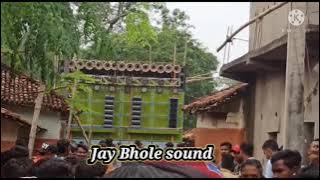 DJ SARZAN  vs Jay Bhole sound full competition in seraikela Kala Pathar.