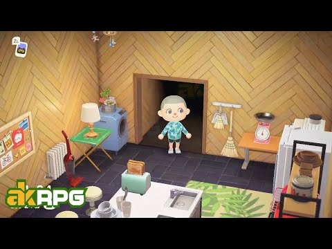 Animal Crossing New Horizons Cottagecore Kitchen Design Tutorial - Best Animal Crossing Kitchen Design Ideas