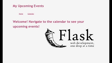 Build a Web App with Flask!