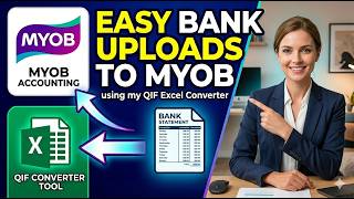 How to Import Bank Statements into MYOB (QIF File Method in Excel)