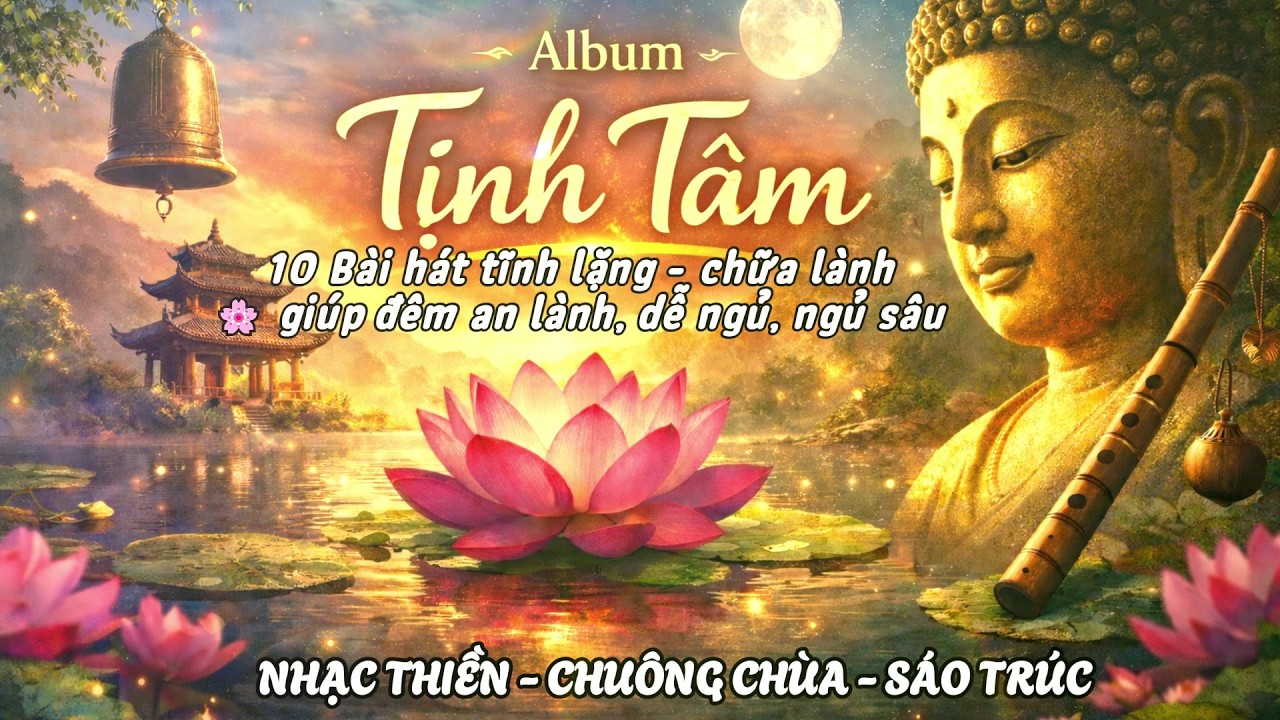 Thiền Ca Tịnh Tâm – Nhạc Phật Giáo Chữa Lành Tâm Hồn | Nghe Mỗi Ngày Để Bình An