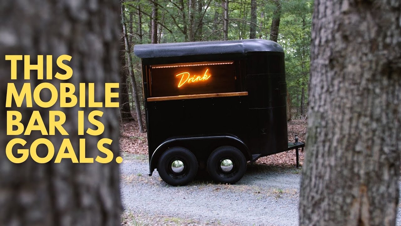 This Mobile Bar is on ANOTHER LEVEL Mobile Bar Build Ep.11 YouTube
