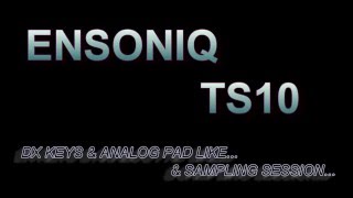 ENSONIQ TS10 DX KEYS & ANALOG PAD LIKE