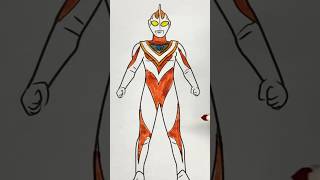 How to coloring ultraman gaia characters 🌈🌈🌈🌈🌈🌈🌈🌈🌈
