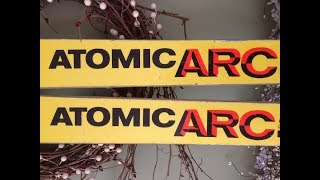 Vintage Snow Skis For Sale; Atomic ARC Team Bionic RS "Yellow Sleds" 210cm S747