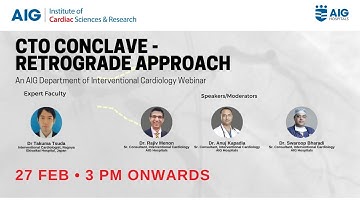 CTO Conclave -  Retrograde Approach | AIG Hospitals