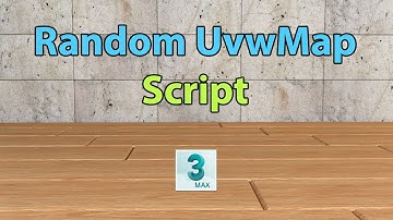 3Ds Max Random UvwMap V2 Script