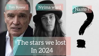 The Stars We lost this year 2024 | The Celerities News USA |