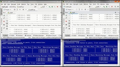 Peer to Peer Chat w/ Python 01 (public version)