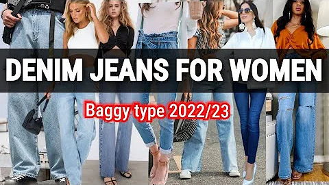 The Best type of Jeans Trend Suitable For Women For 2022/23|Denim Jeans Style For Women-MI Fashion