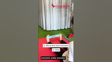 Isometric ankle eversion