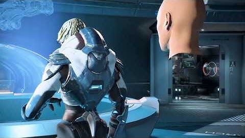 Mass Effect Andromeda Floating Head Glitch WTF!!!!!!