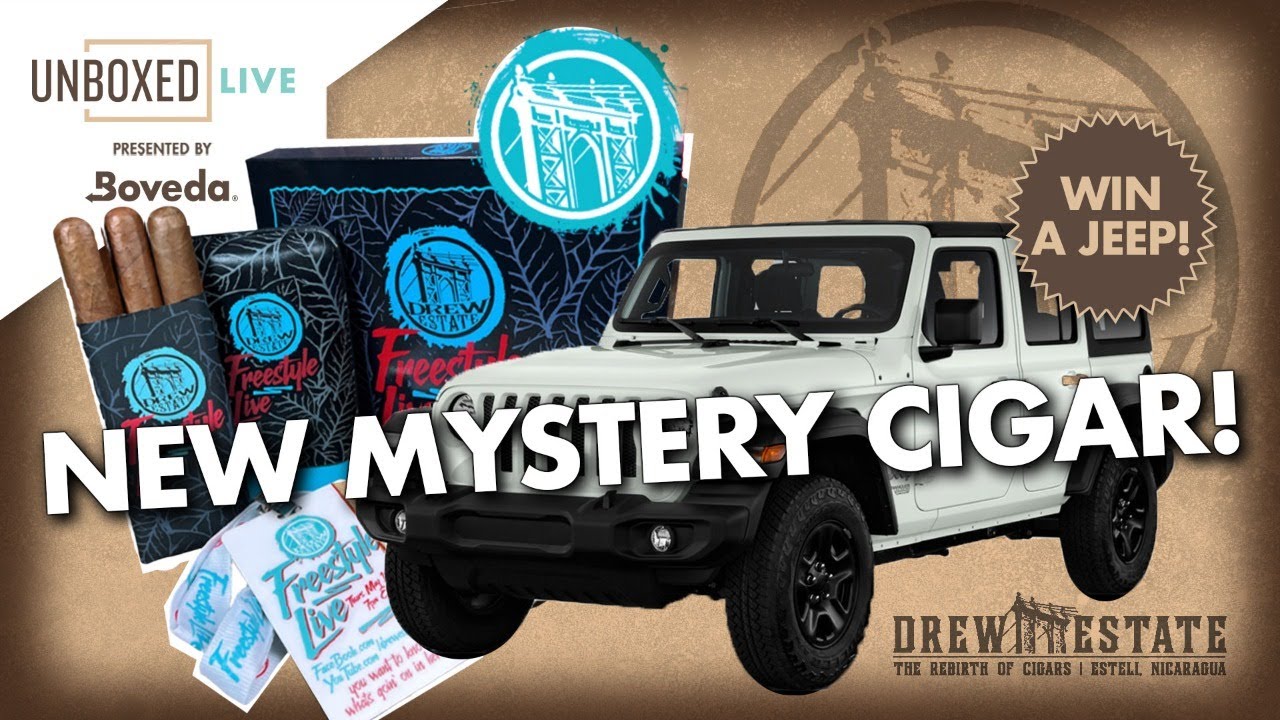 New Drew Estate Cigar—Freestyle Live | Unboxed Live