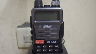 ZS Aitalk AT-1205 VHF UHF 雙頻對講機