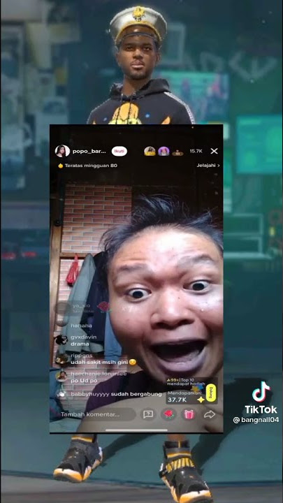 Popo bohay marah' dilive tik tok? •||yok cari tau||• || viido kelengkapannya kali ini rame ||