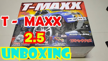 T MAXX 2 5 NITRO, UNBOXING
