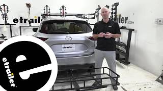 2020 Mazda CX-5 24x60 etrailer Cargo Carrier for 2" Hitches: Fit Check