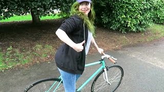 Silly vegan hippies learn to ride