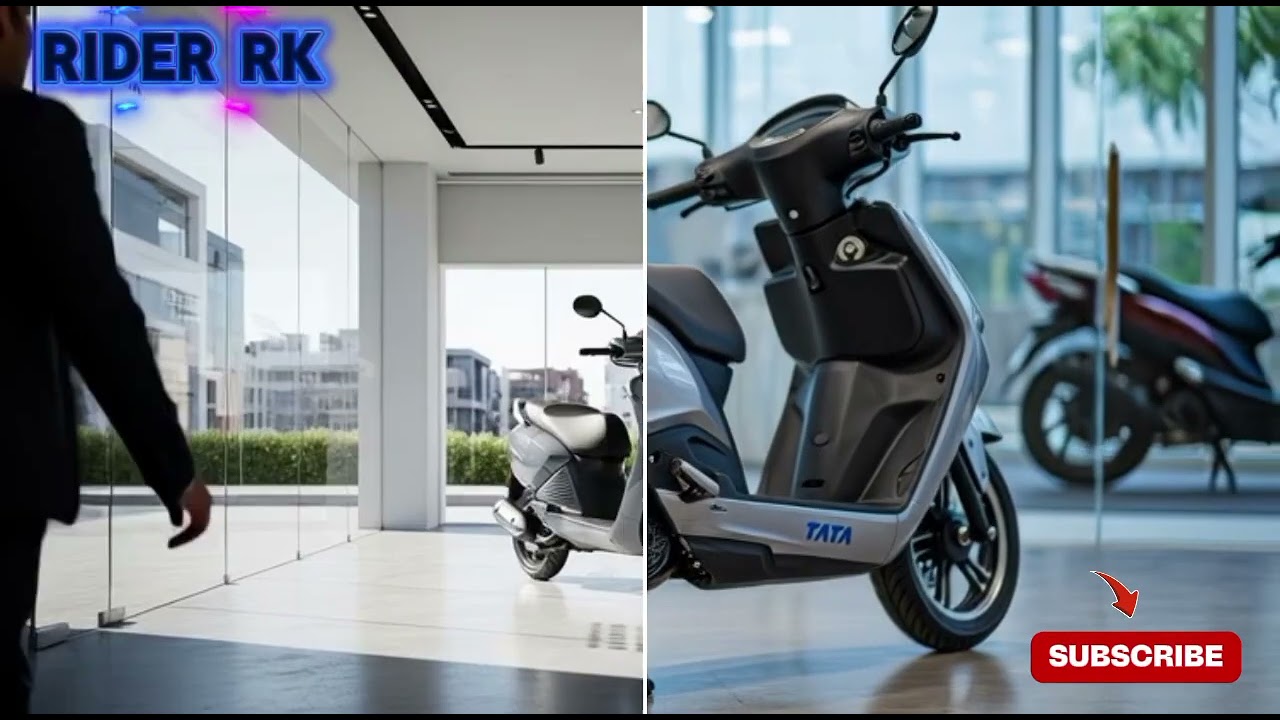 New 2026 Tata Electric Scooter ⚡ Smooth Ride, Silent Power!