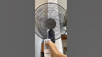 Lắp ráp quạt treo remote NWF1615RC màu ghi Nanoco