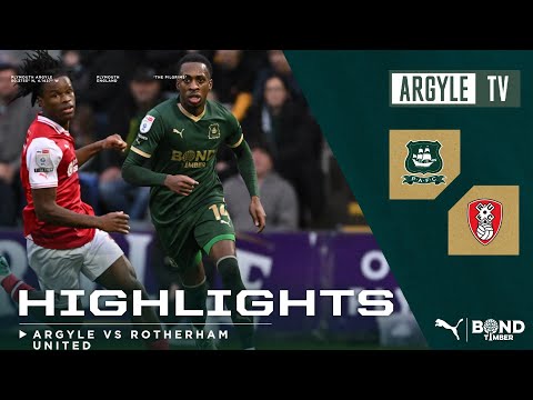 Plymouth Rotherham Goals And Highlights