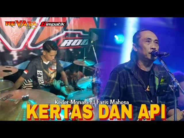 FARIS MAHESA  ft KEDER MONATA - Kertas dan Api - REVATA | MITRA Audio class=