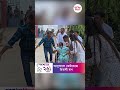 অ্যাম্বুল্যান্সে ভোটকেন্দ্রে মিতালী বাগ,গাড়ি ভাংচুরের পরে হাসপাতালে সাংসদ #MitaliBag